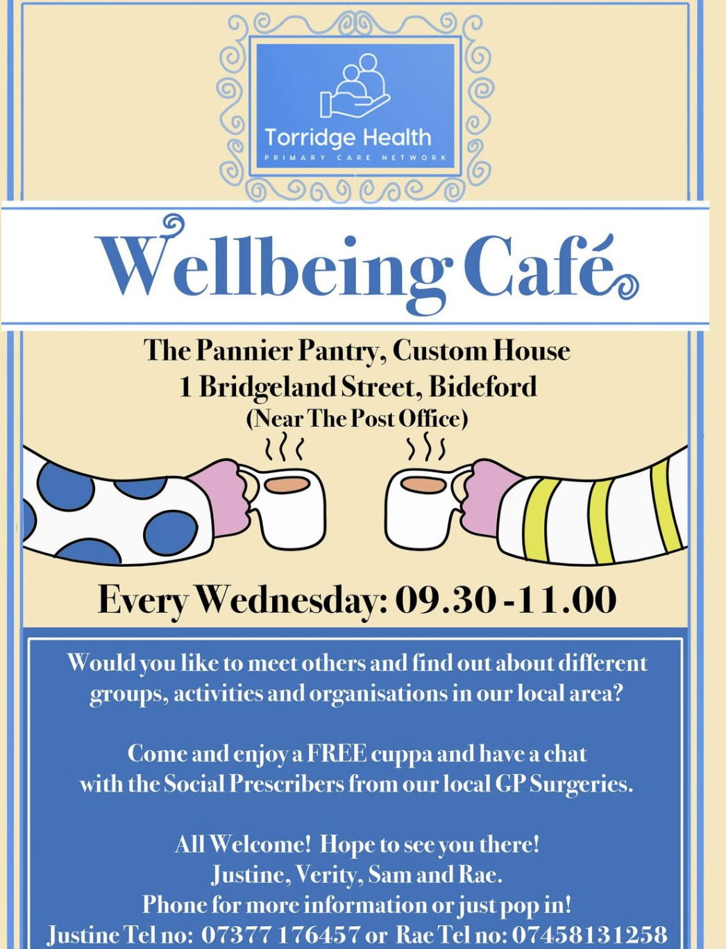 Wellbeing Cafe Torridge Bideford