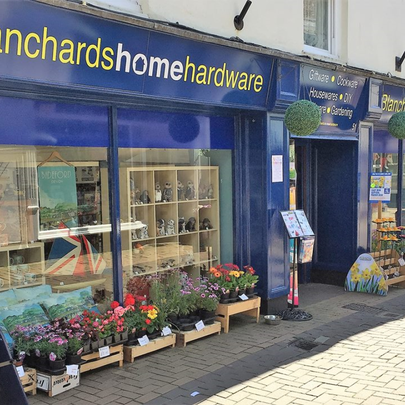 Blanchards Shop Front Bideford